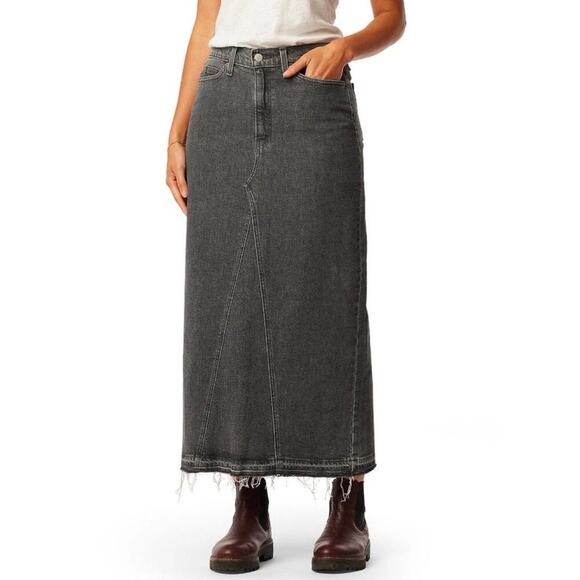 Levi's Dresses & Skirts - Levi's strauss signature Womens dark gray denim maxi skirt size 2
